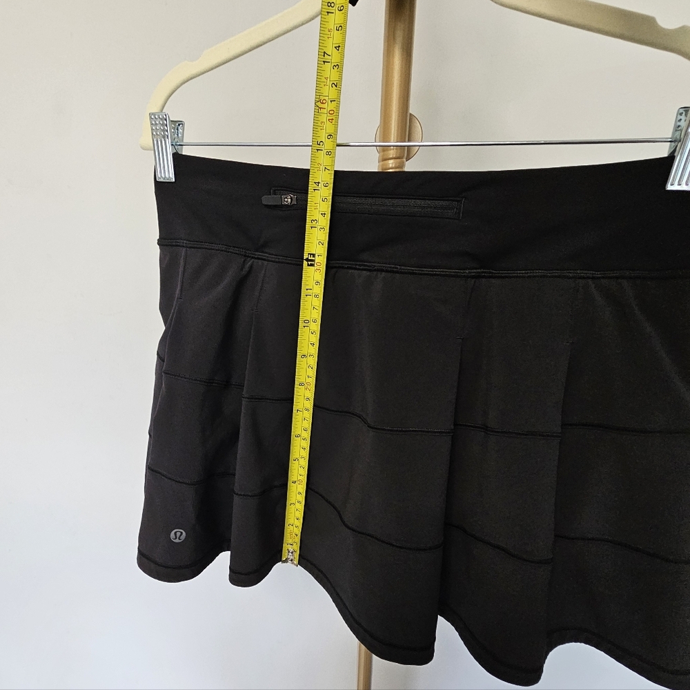 lululemon Pace Rival Skort Regular 13" SZ 8 - Picture 4 of 7